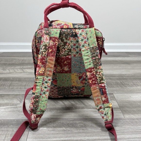 POLO RALPH LAUREN Backpack Patchwork‎ Quilted Big Pony Burnt  display picture 2